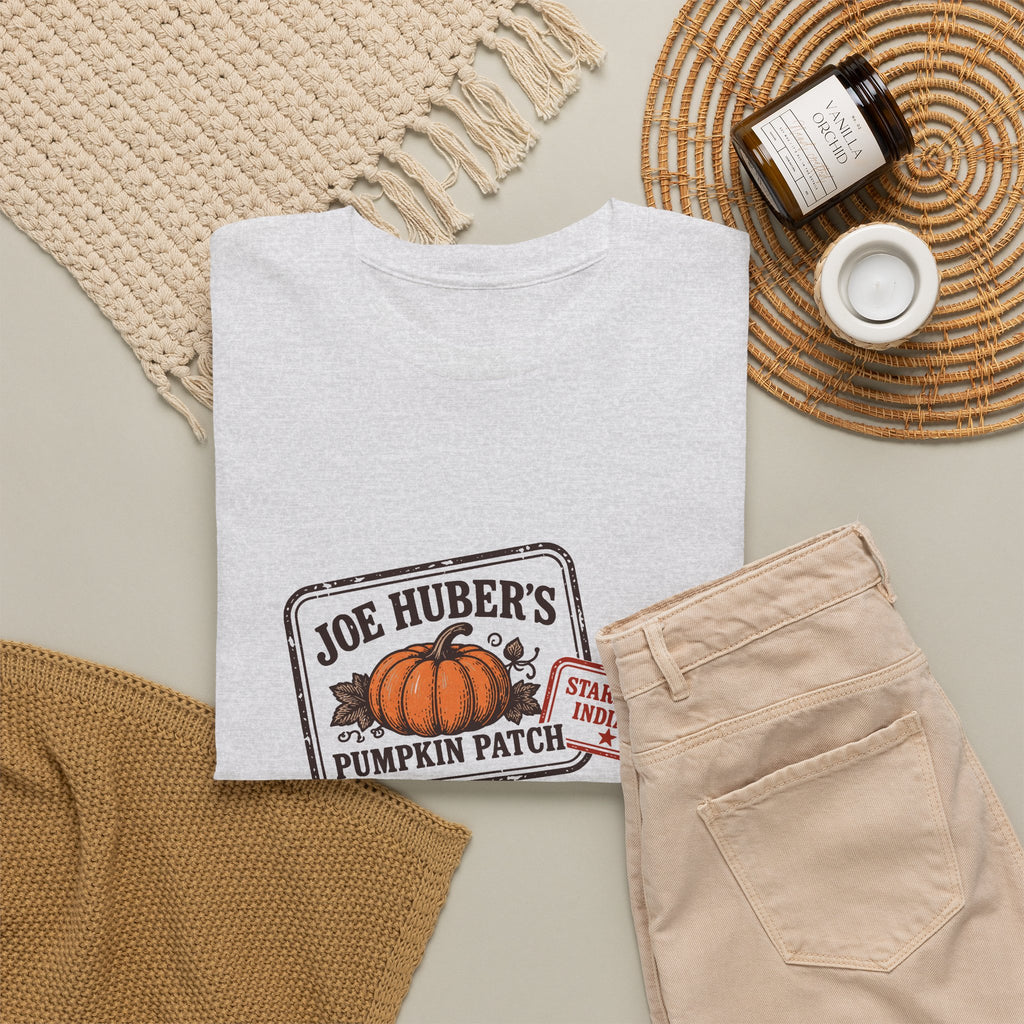 Pumpkin Patch Passport — Personalized Stamp Tee (Adult)