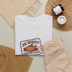Pumpkin Patch Passport — Personalized Stamp Tee (Adult)