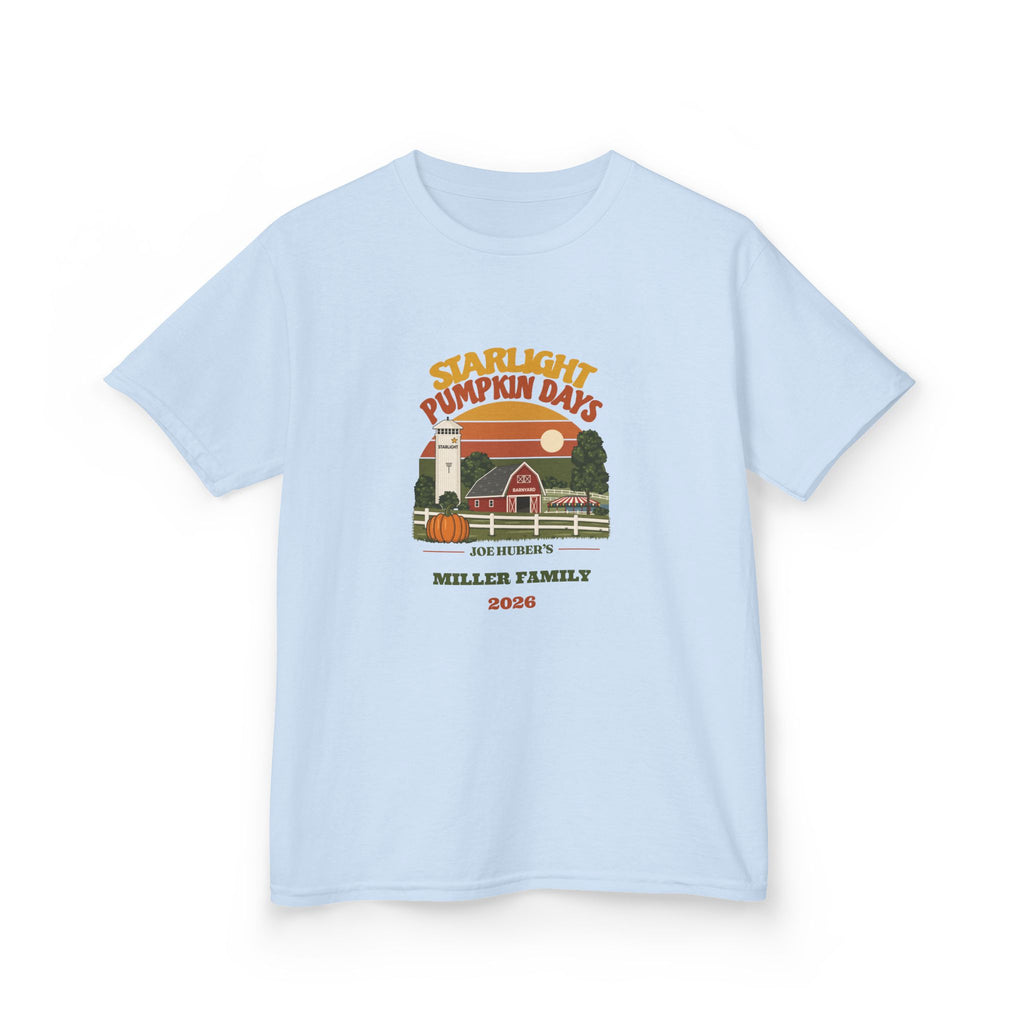 Starlight Sunset — Personalized Pumpkin Days Tee (Youth)