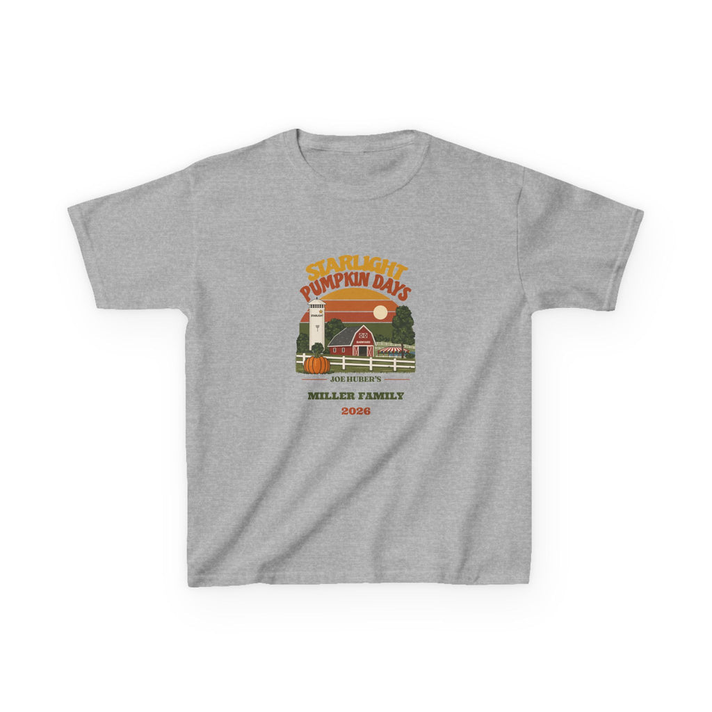Starlight Sunset — Personalized Pumpkin Days Tee (Youth)
