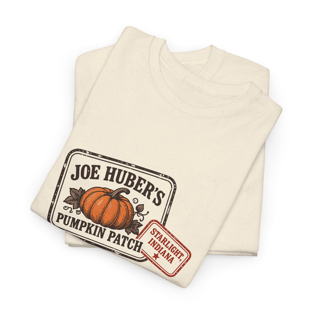 Pumpkin Patch Passport — Personalized Stamp Tee (Adult)