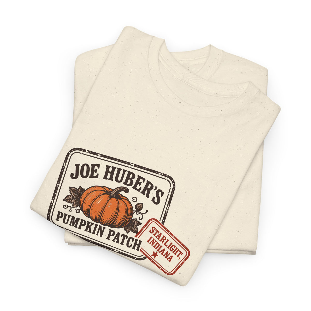 Pumpkin Patch Passport — Personalized Stamp Tee (Adult)