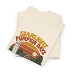 Starlight Sunset — Personalized Pumpkin Days Tee (Adult)