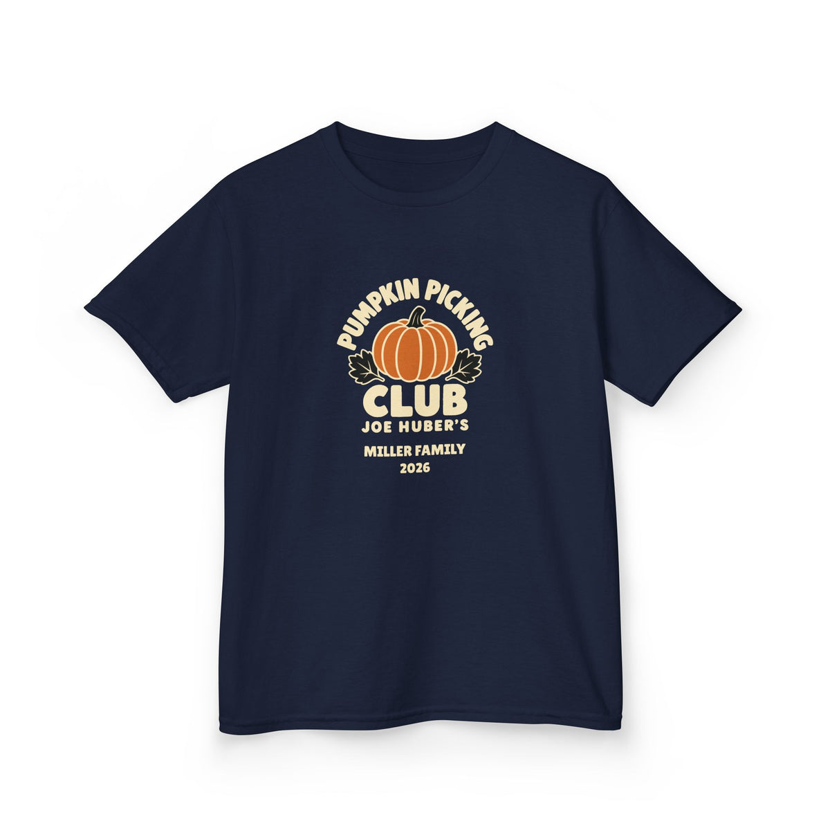 Pumpkin Picking Club — Personalized Farm Tee (Youth)
