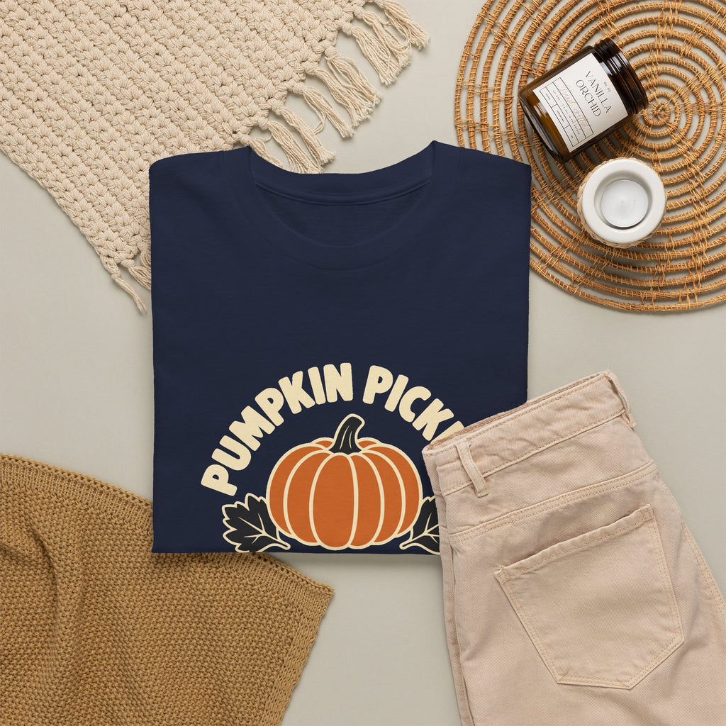 Pumpkin Picking Club — Personalized Farm Tee (Adult)
