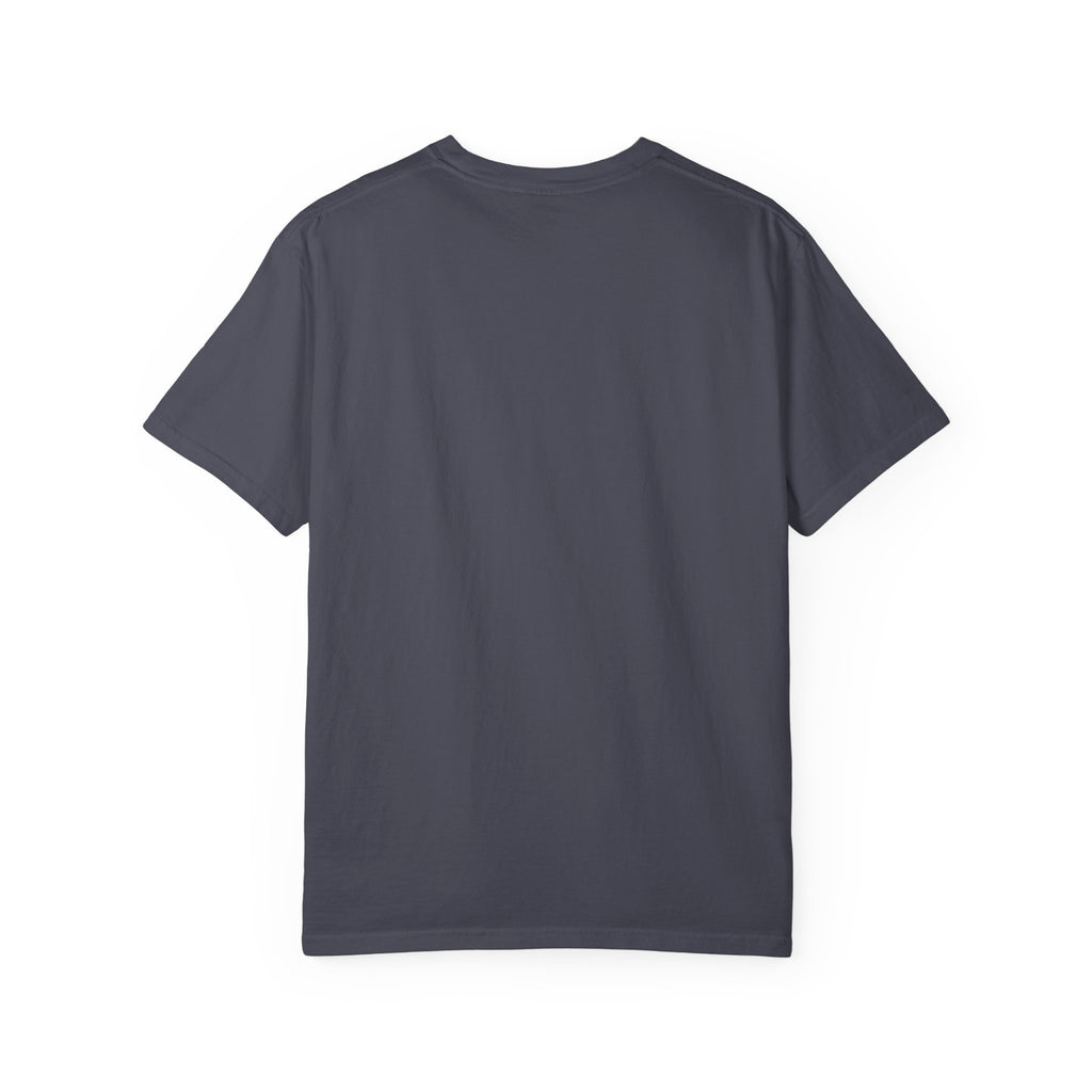 Starlight, Indiana — Classic Varsity Tee on Navy — supplier-generated preview; physical sample pending