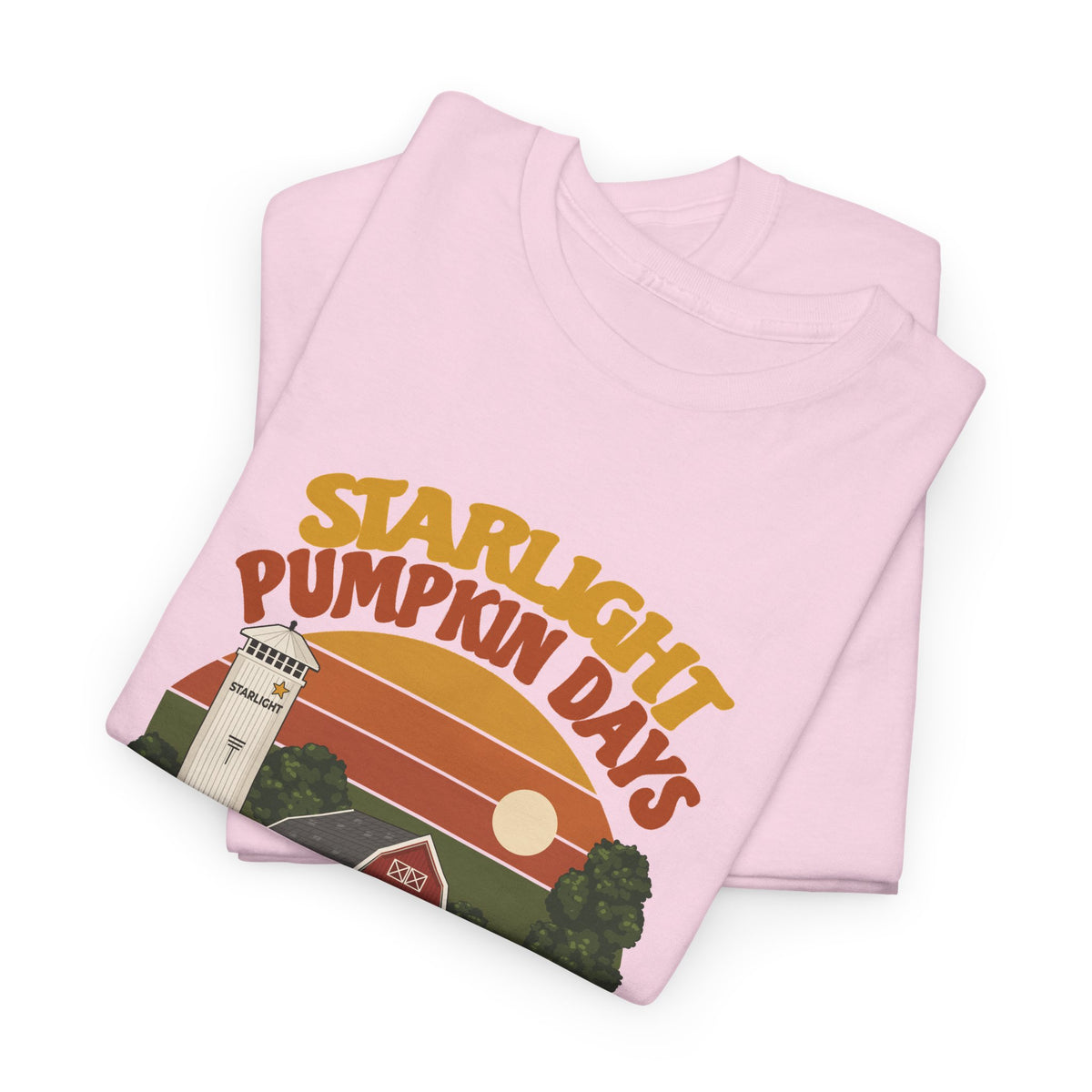 Starlight Sunset — Personalized Pumpkin Days Tee (Adult)