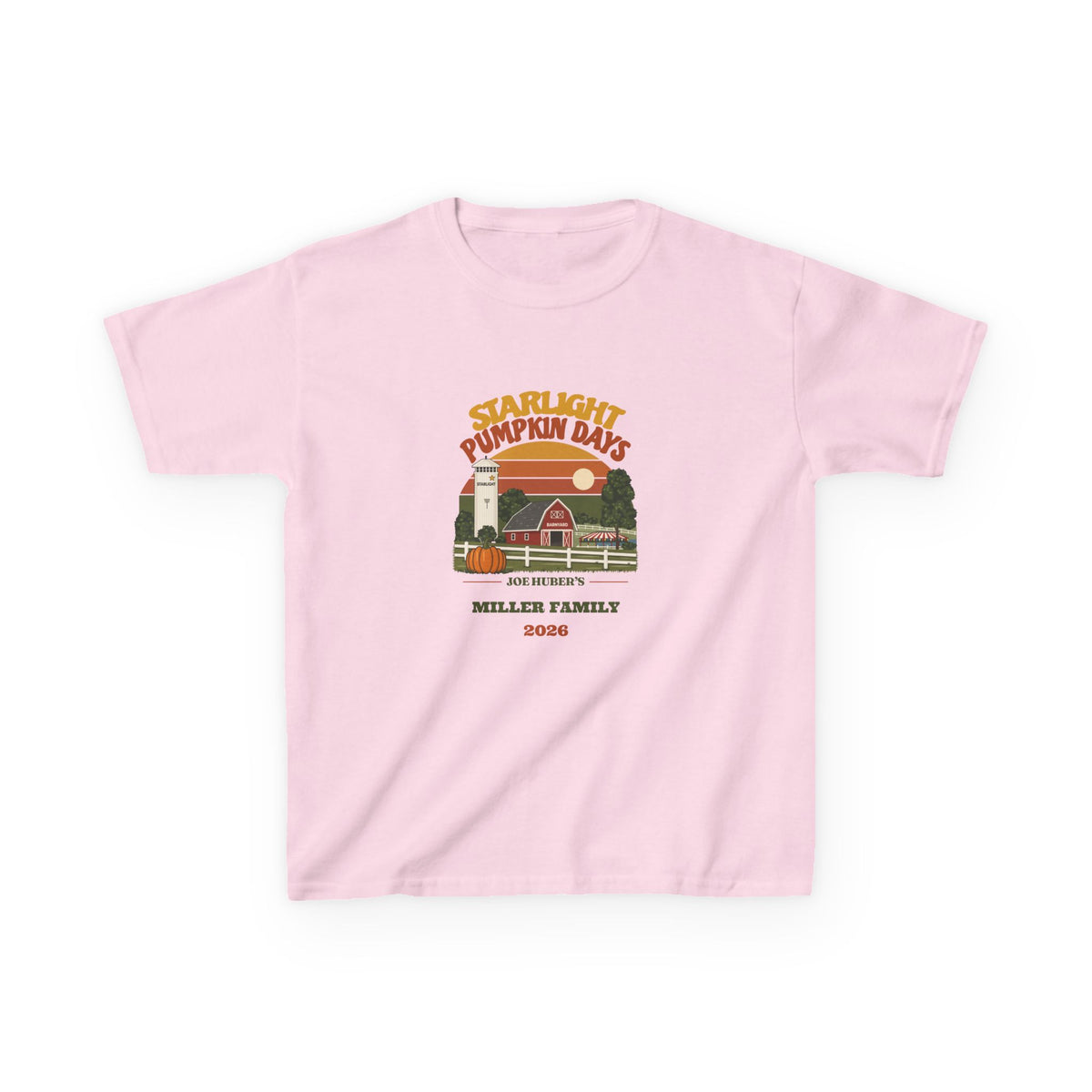 Starlight Sunset — Personalized Pumpkin Days Tee (Youth)