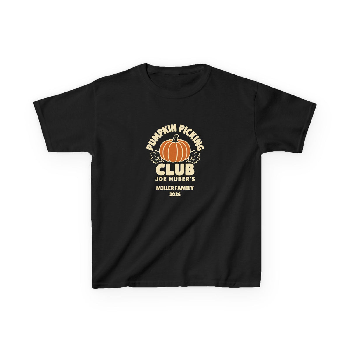 Pumpkin Picking Club — Personalized Farm Tee (Youth)