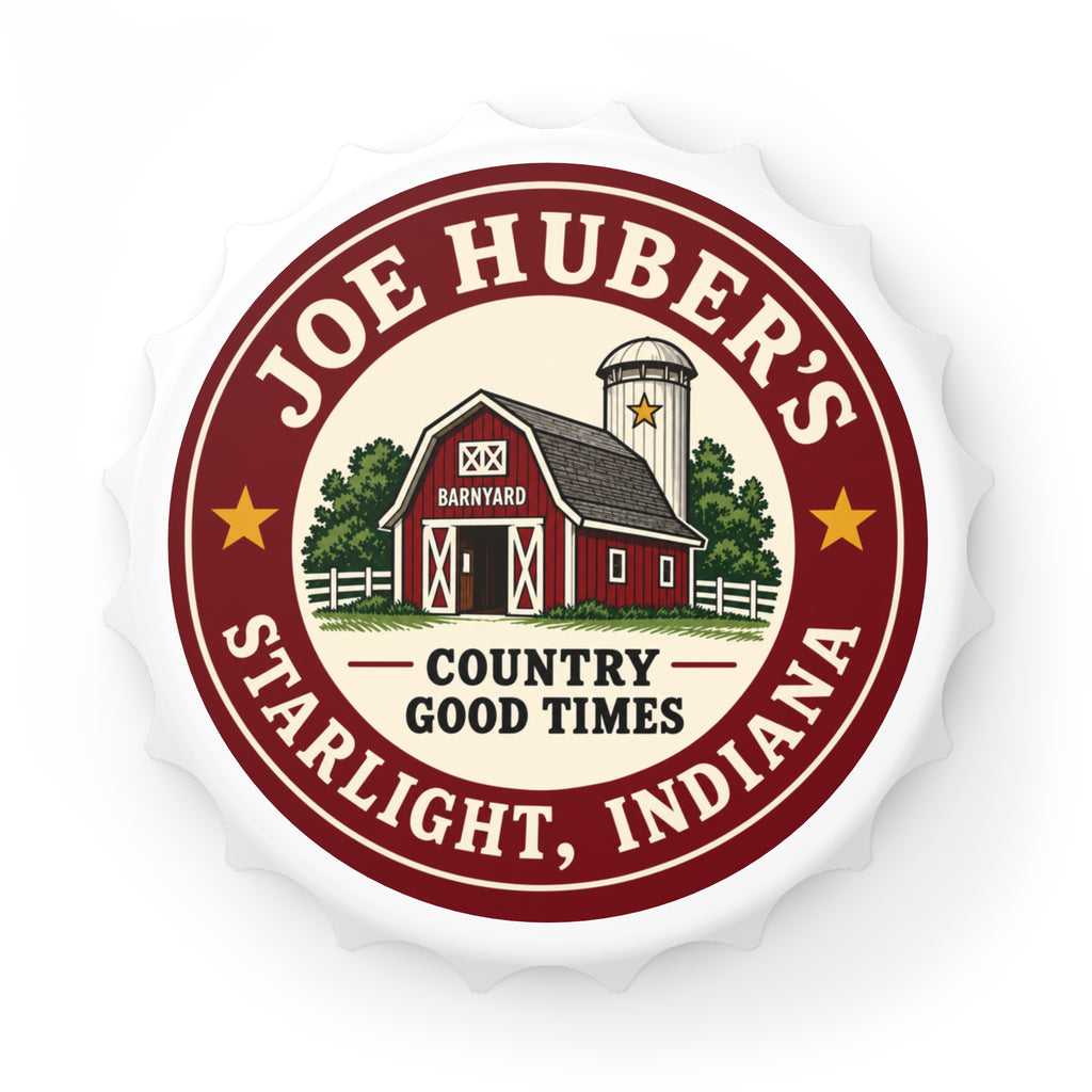 Joe Huber’s — Country Good Times Bottle Opener — product mockup