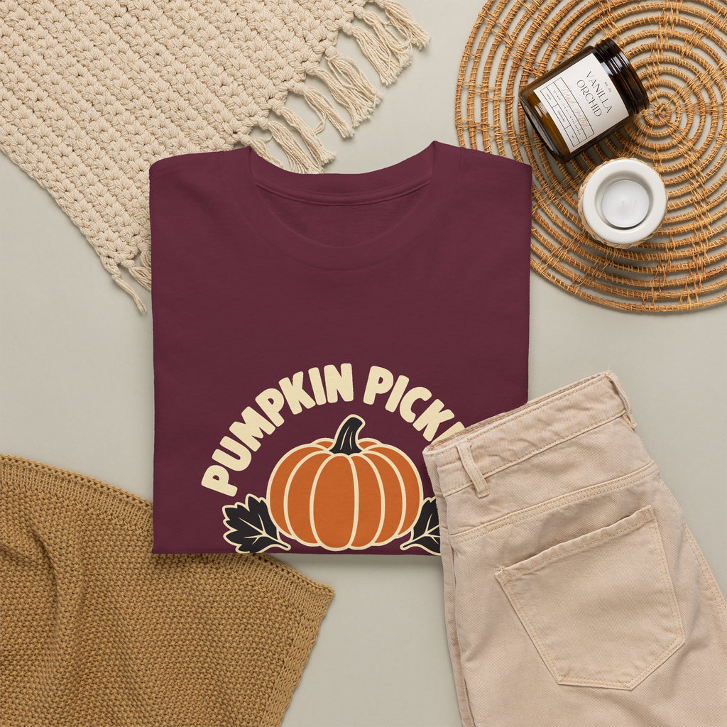 Pumpkin Picking Club — Personalized Farm Tee (Adult)