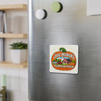 Joe Huber’s — Pumpkin Patch Keepsake Magnet — product mockup
