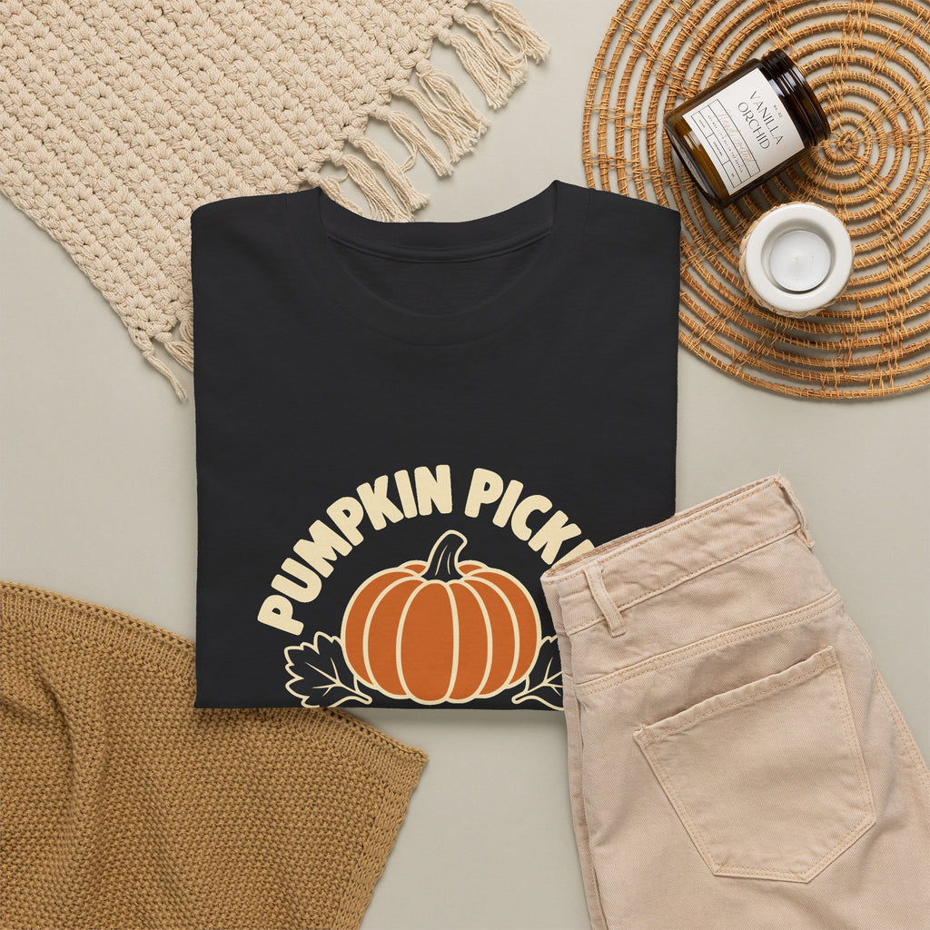 Pumpkin Picking Club — Personalized Farm Tee (Adult)