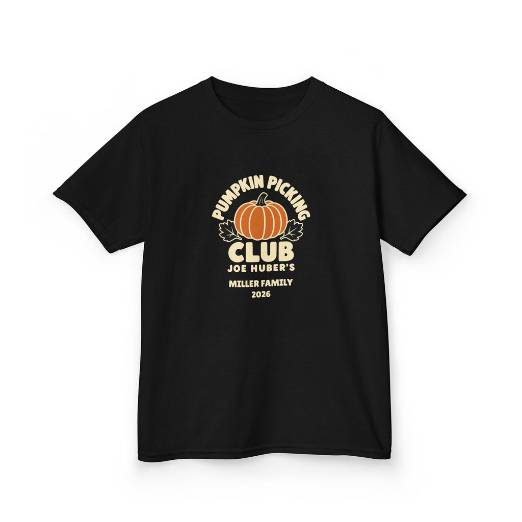 Pumpkin Picking Club — Personalized Farm Tee (Youth)