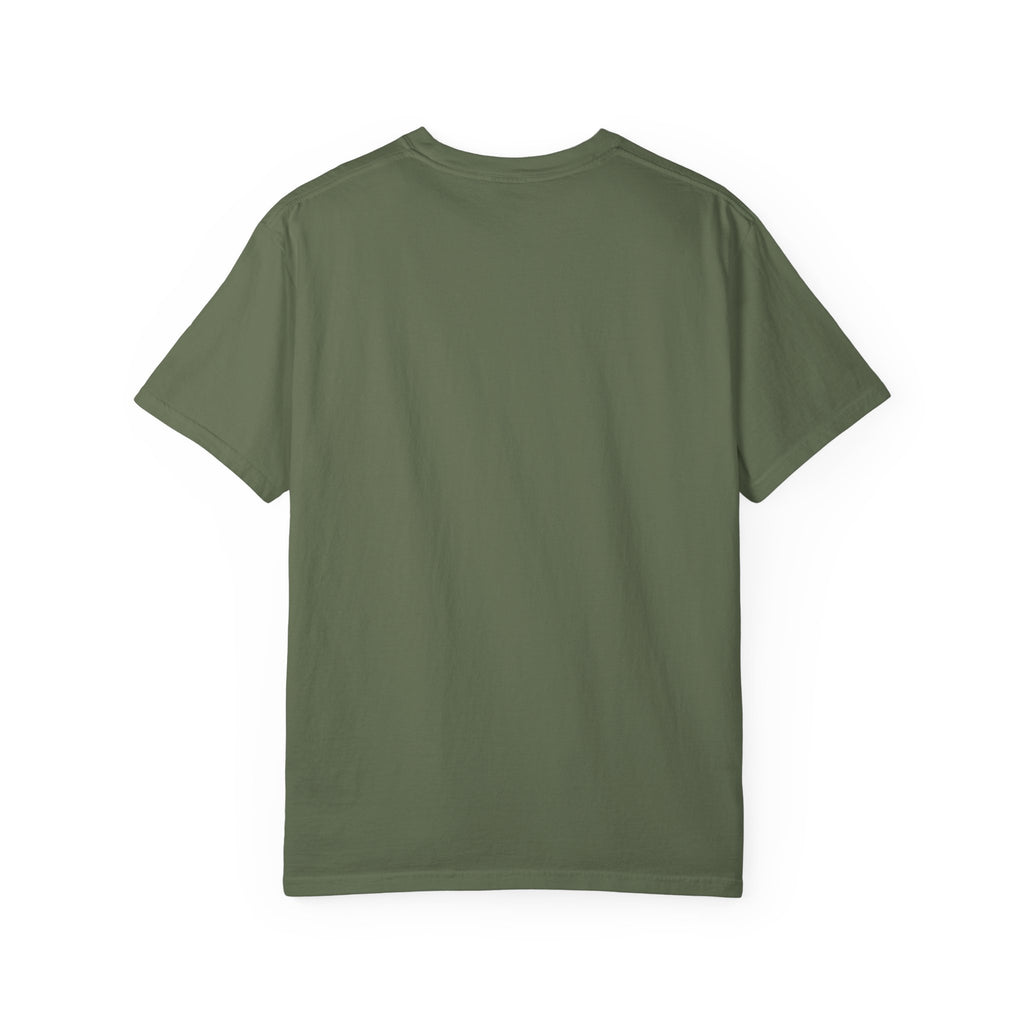 Starlight, Indiana — Country Roads Tee on Sage — supplier-generated preview; physical sample pending