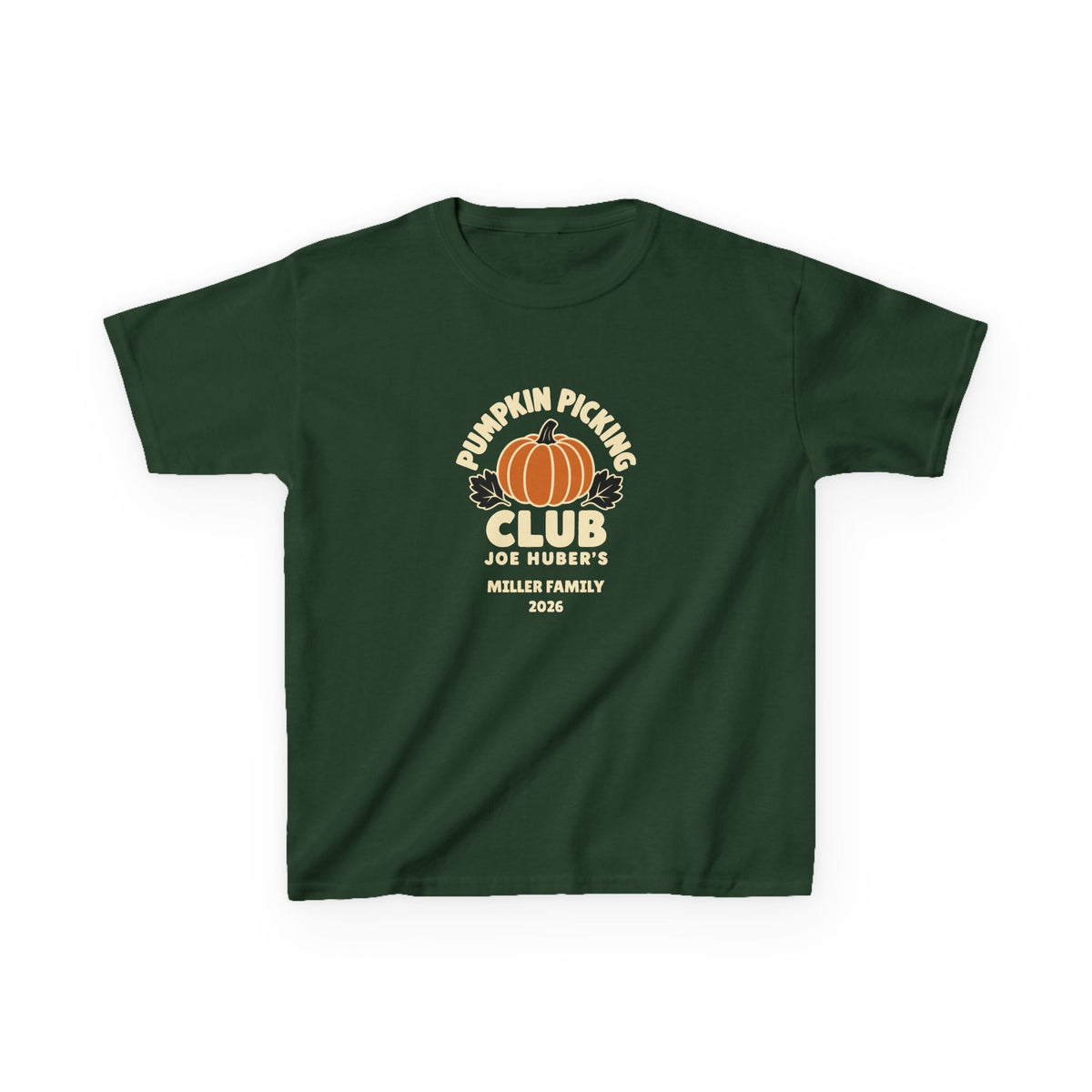 Pumpkin Picking Club — Personalized Farm Tee (Youth)