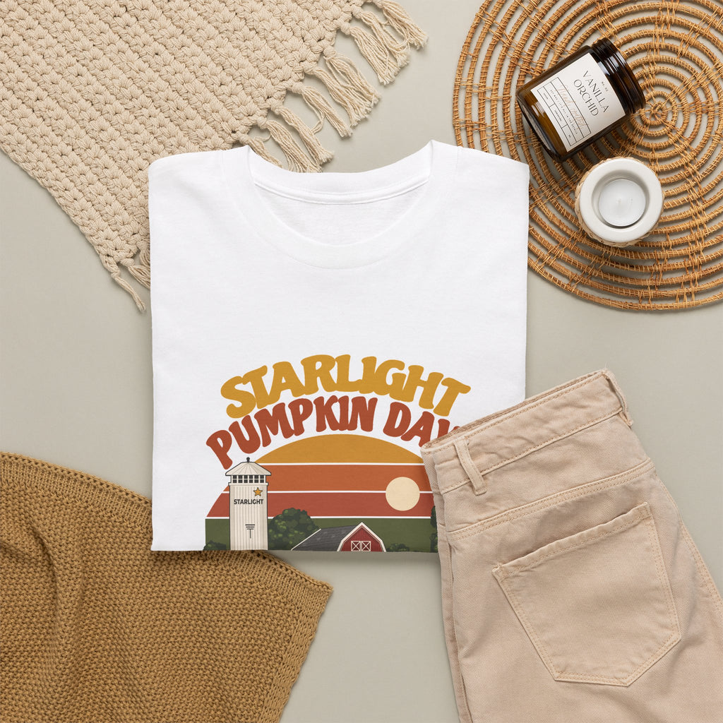 Starlight Sunset — Personalized Pumpkin Days Tee (Adult)