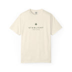 Starlight, Indiana — Simple Star Tee on Ivory — supplier-generated preview; physical sample pending
