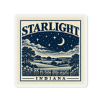 Starlight, Indiana — Nights Souvenir Magnet — product mockup