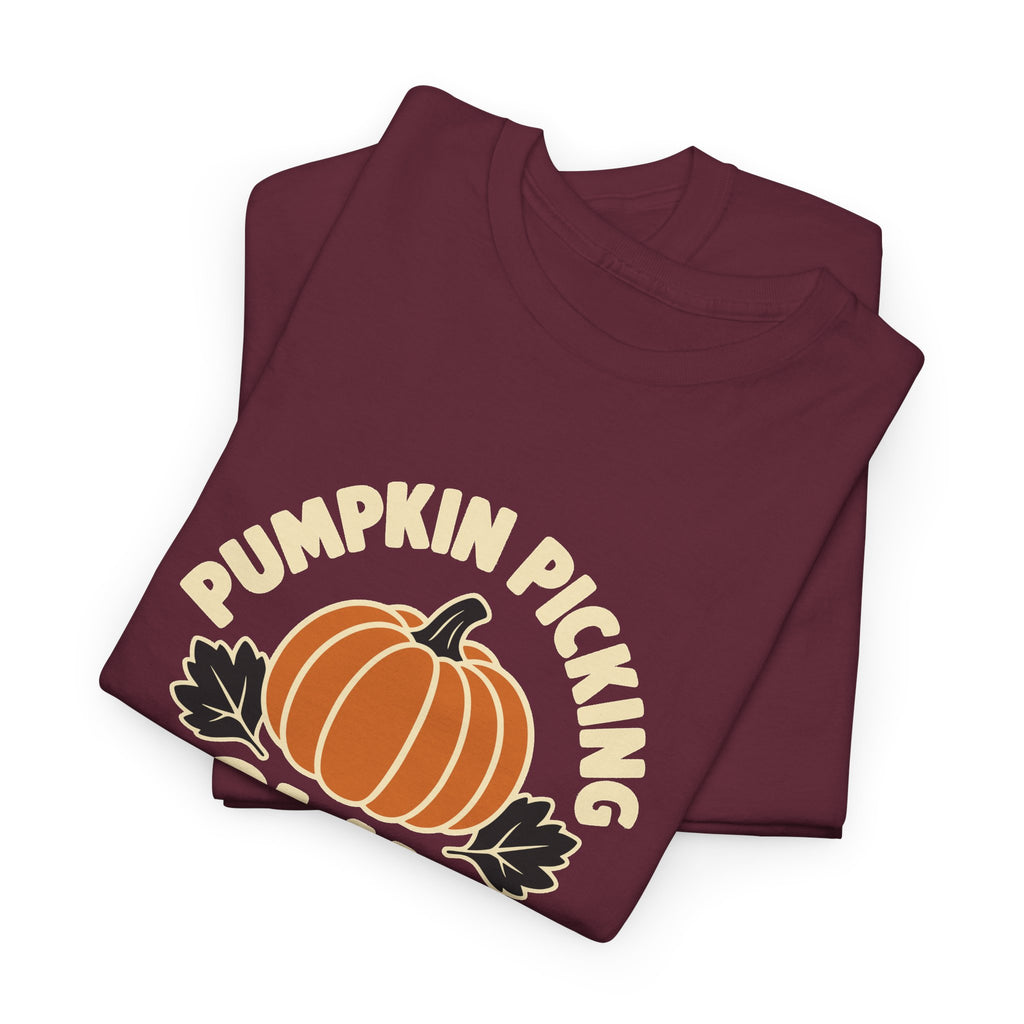 Pumpkin Picking Club — Personalized Farm Tee (Adult)
