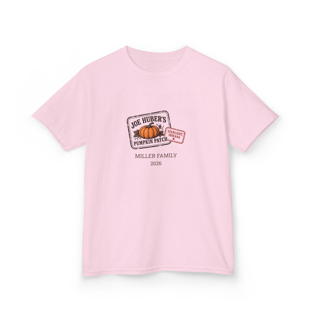 Pumpkin Patch Passport — Personalized Stamp Tee (Youth)