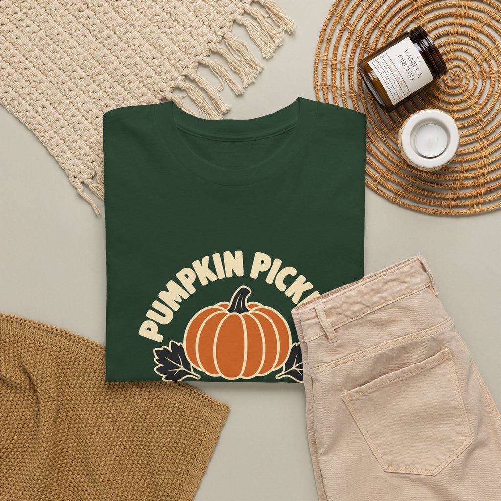 Pumpkin Picking Club — Personalized Farm Tee (Adult)