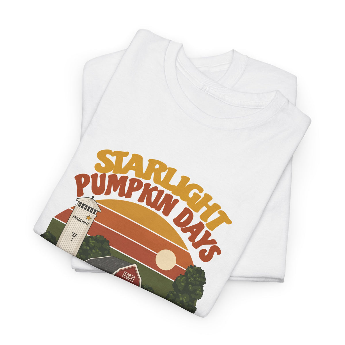 Starlight Sunset — Personalized Pumpkin Days Tee (Adult)